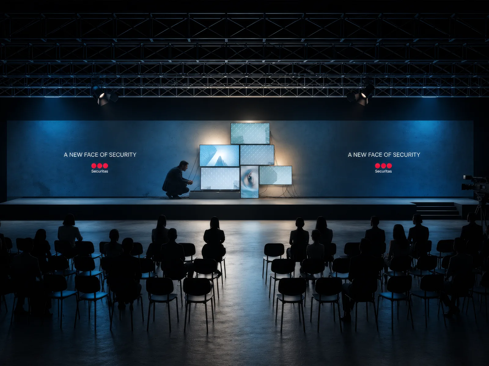A New Face of Security on stage